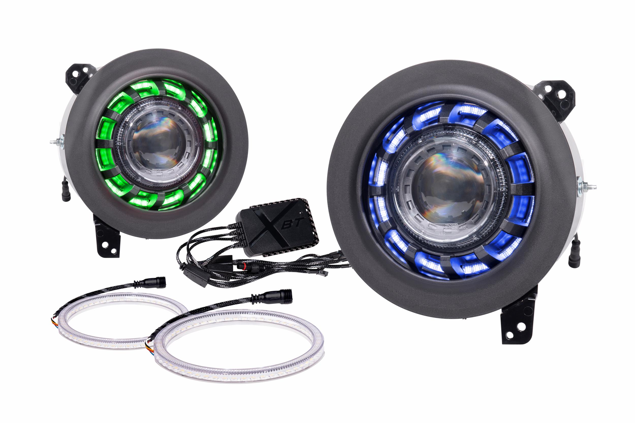 ハラハル商品 Morimoto RGBW Halo Headlight Upgrade Kit Super7 LF479
